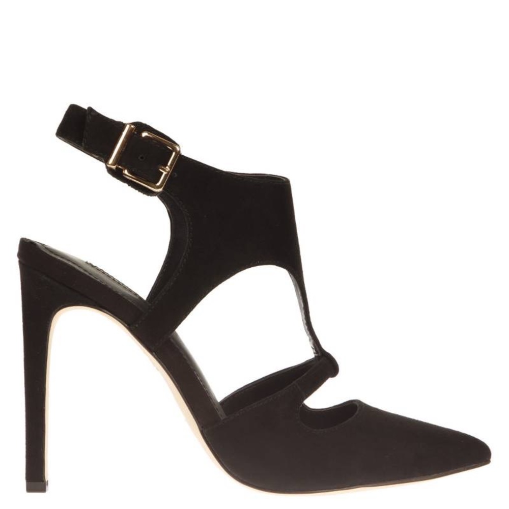 BGBGeneration black suede “Chamber” heels - like new